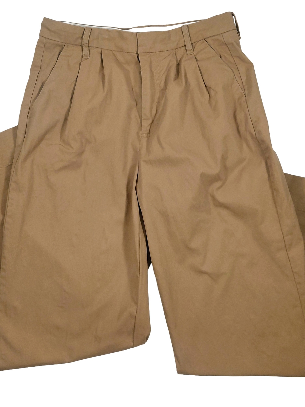 VTG Vineyard Vines Women's Wide-Leg Pants in Tan Sz 8 - Picture 5 of 10